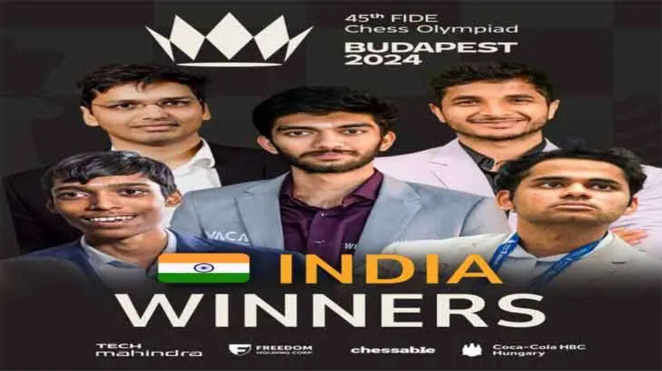 India Wins Double Gold at Chess Olympiad in Open and Women's Categories