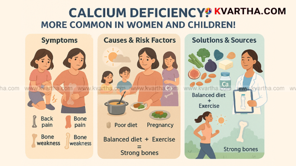 A woman holding her knee, indicating bone or joint pain.