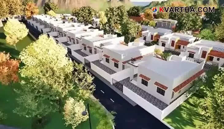  Visual representation of the proposed township in Wayanad for landslide victims