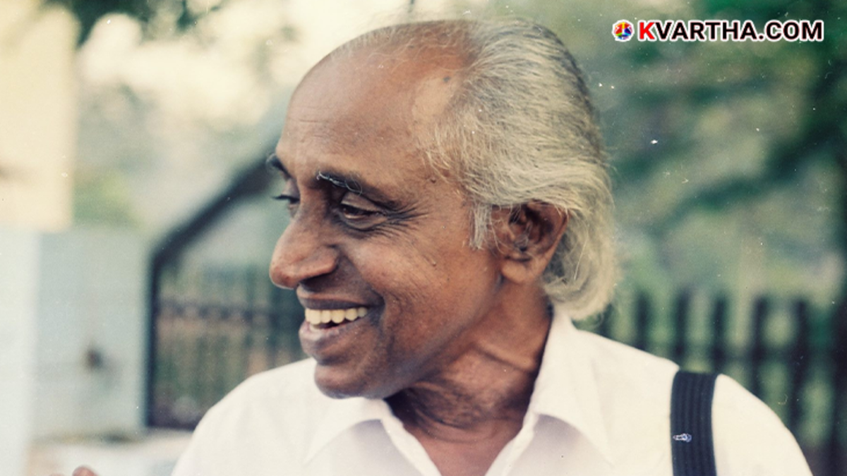 Portrait of Professor MN Vijayan