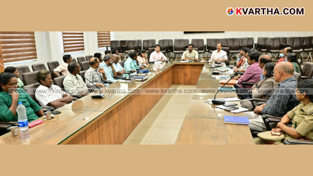 High-level meeting led by Kannur Collector and Sunny Joseph MLA
