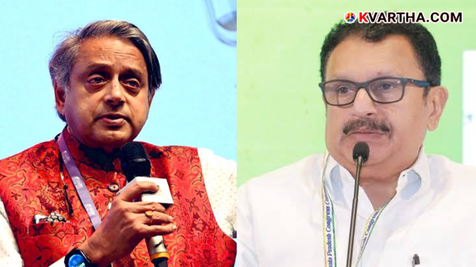 Senior Congress leader K. Muraleedharan addressing the media.