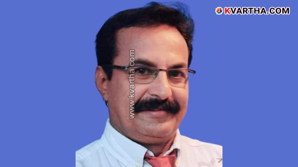 Portrait of late Malayalam actor T.E. Devarajan.