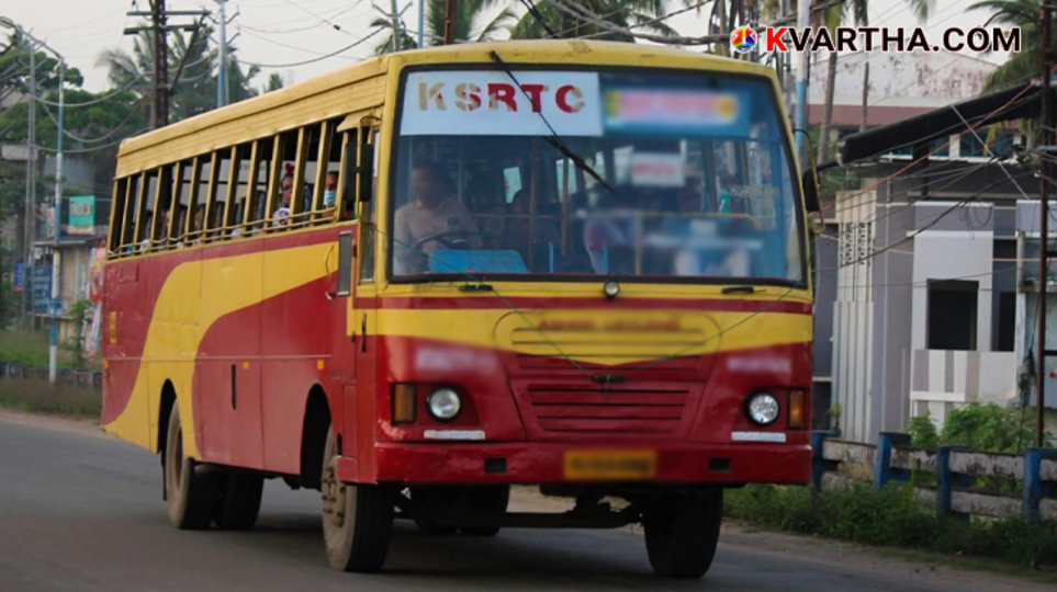 KSRTC bus at Munnar or a scenic Kerala location