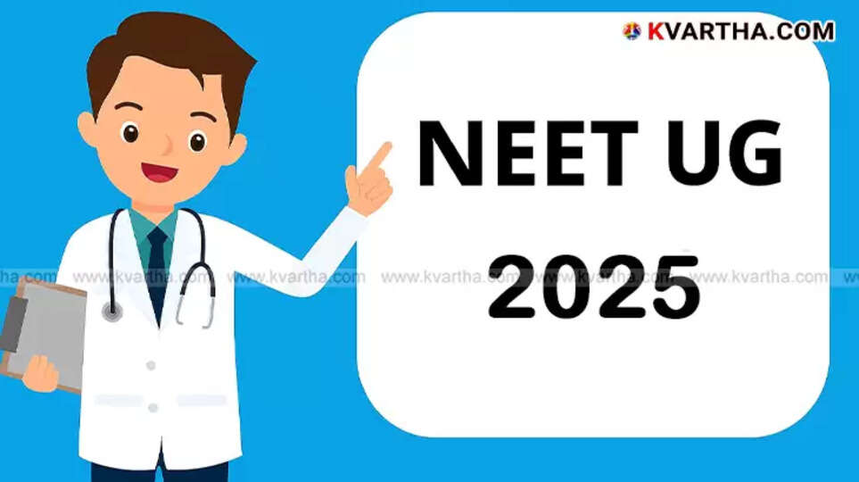 NEET UG 2025 result announcement ceremony