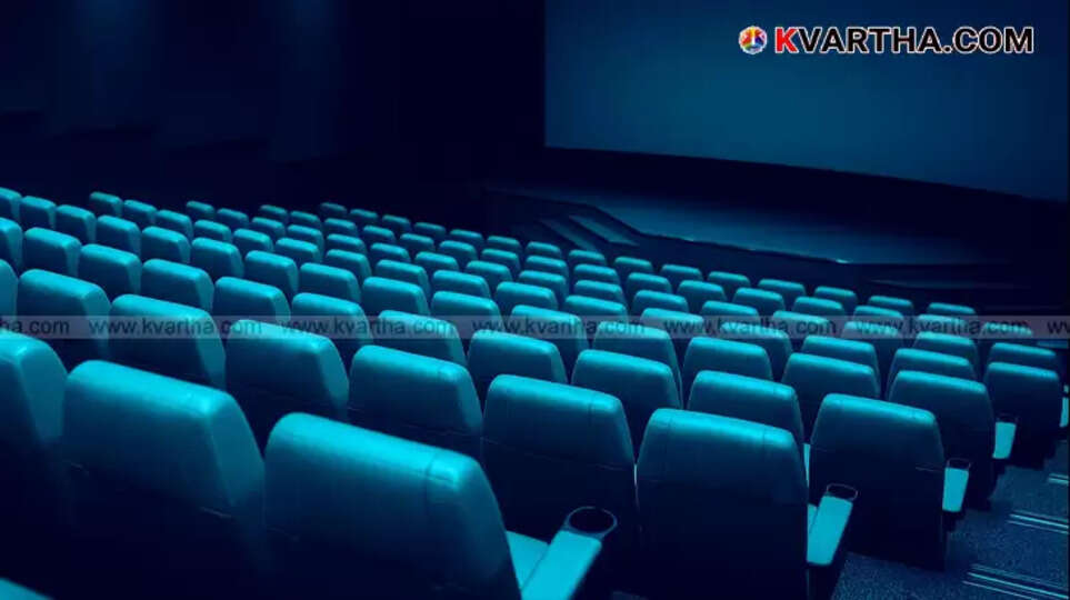Kerala multiplex cinema ticket counter and audience crowding