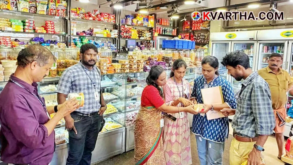 Conceptual image of health department officials inspecting a food establishment