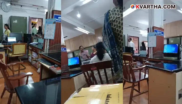 CPI(M) leader threatens local body employees in Pinarayi.
