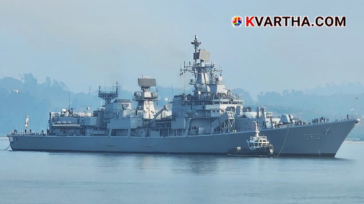 Representational image reflecting Indian naval ships in the Sea