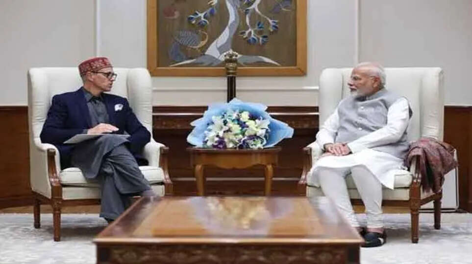 J&K CM Omar Abdullah meets PM Modi, discusses statehood restoration