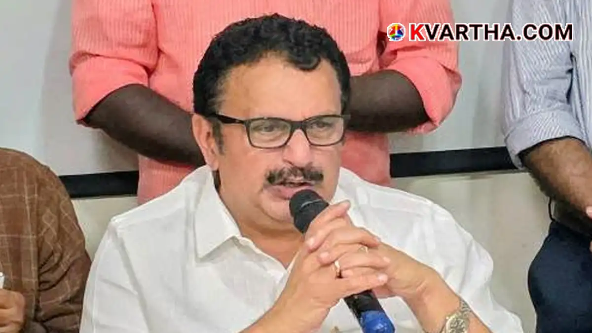 Representational image of Kerala minister speaking at a press conference