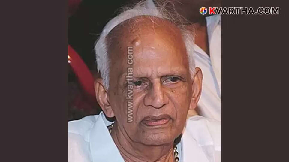 Portrait of senior Congress leader Thennala Balakrishnapilla.