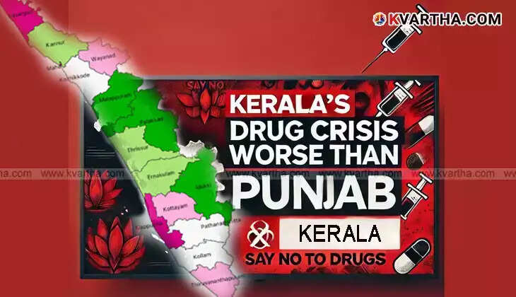 Kerala's growing drug crisis and synthetic drug usage statistics