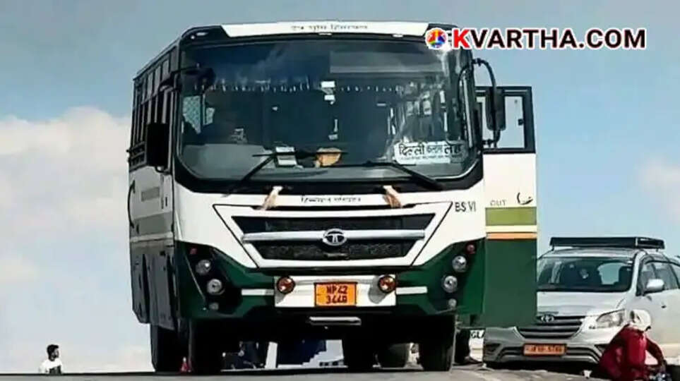 Photo of delhi to leh hrtc bus