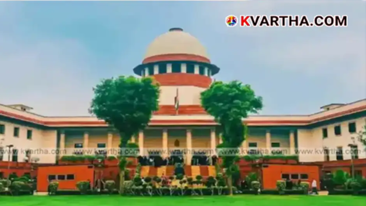 The Supreme Court of India building in New Delhi.