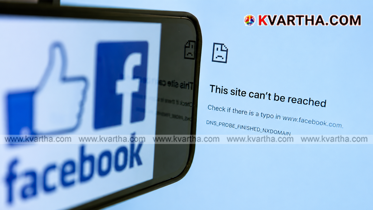 Screenshot of a login error on social media apps.