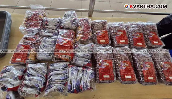 Gold seized at Kannur International Airport, Kerala.