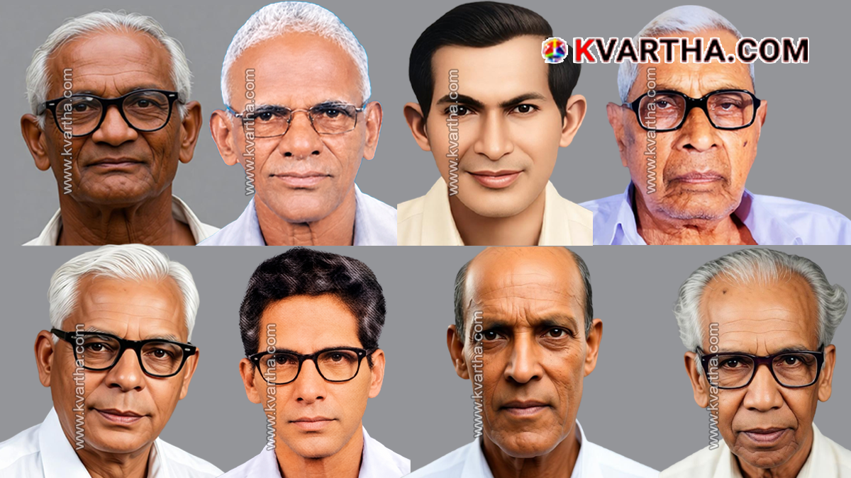 Conceptual image representing historical freedom fighters and rural legends of Kerala