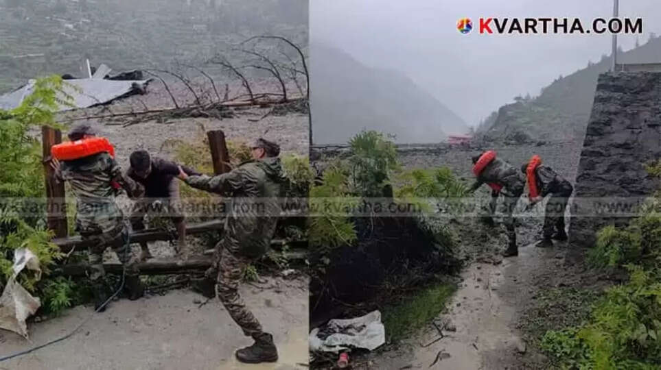 Uttarakhand Cloudburst and Flash Floods: 8 Soldiers Among 100 Missing, Cadaver Dogs Deployed for Rescue Operations