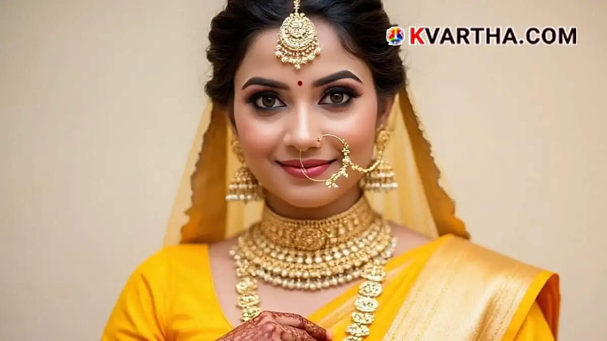  Bride Representing Kerala Gold Price July 14 