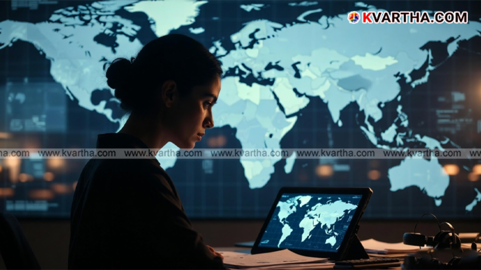 An Iranian long-range ballistic missile launching from a mobile launcher.