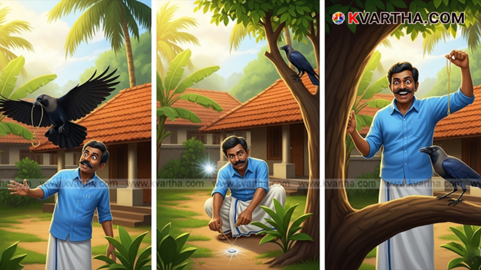 A symbolic photo of a crow.