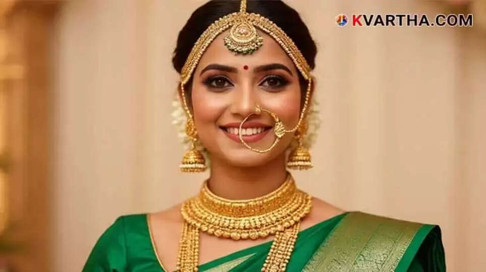 Bride Representing Kerala Gold Price April 18 