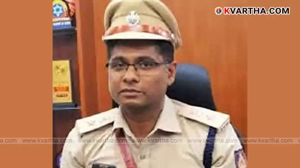 Portrait of Dakshina Kannada District Superintendent of Police, Dr. K. Arun Kumar.