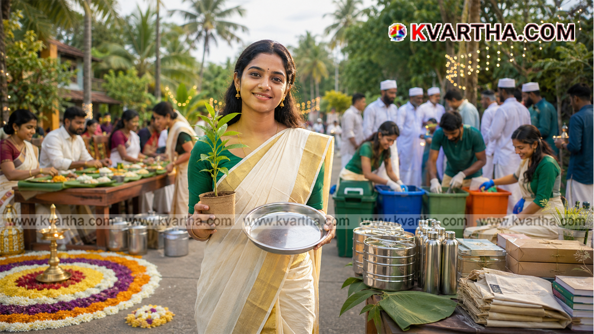 Representational image of eco-friendly Onam and Milad-un-Nabi celebrations in Kerala