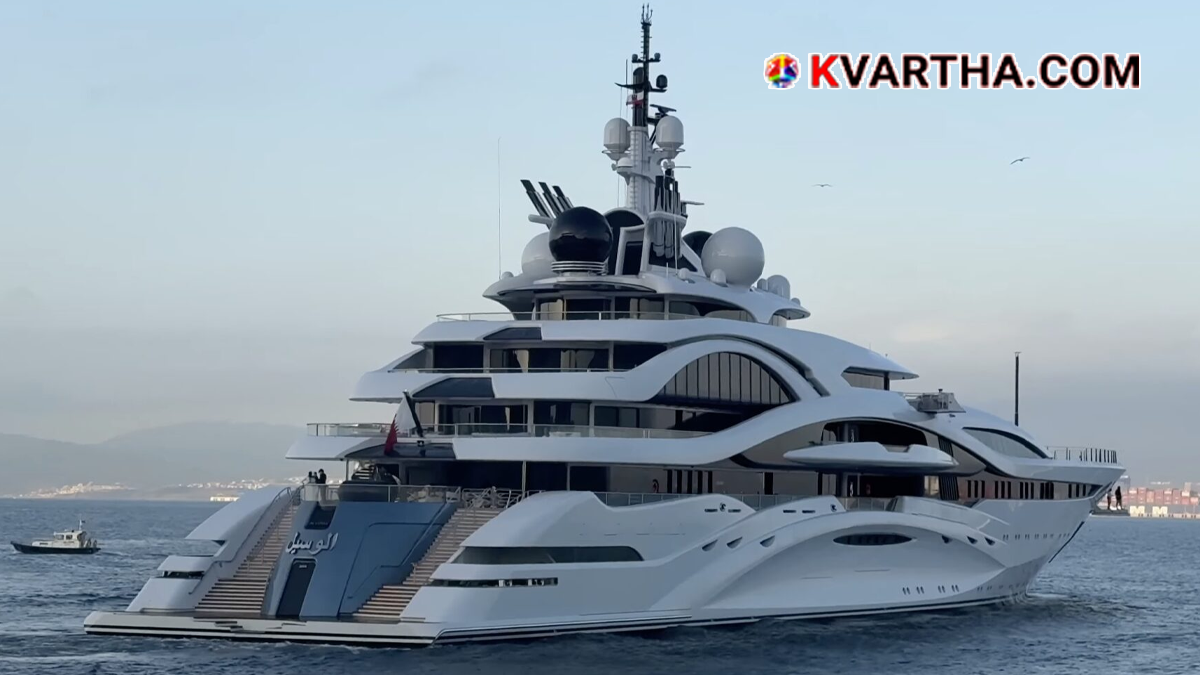  The majestic Al Lusail luxury megayacht