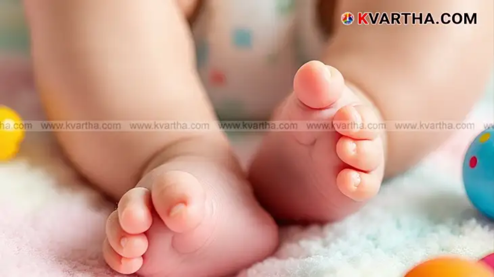 Representational image of baby Leg.