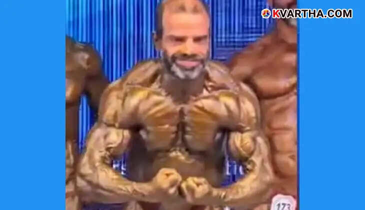 M.V. Mohandas wins Mr. India title