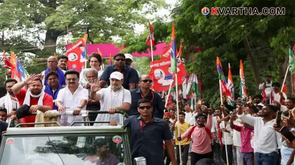 Rahul Gandhi's 'Voter Adhikar Yatra' in Bihar Gains Huge Support; BJP on the Back Foot as it Tries to Unite NDA