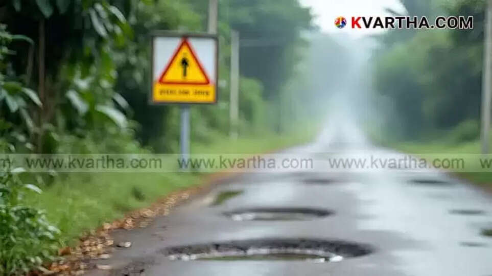 Thrissur Road Pothole Claims Young Man's Life, Mother Critically Injured