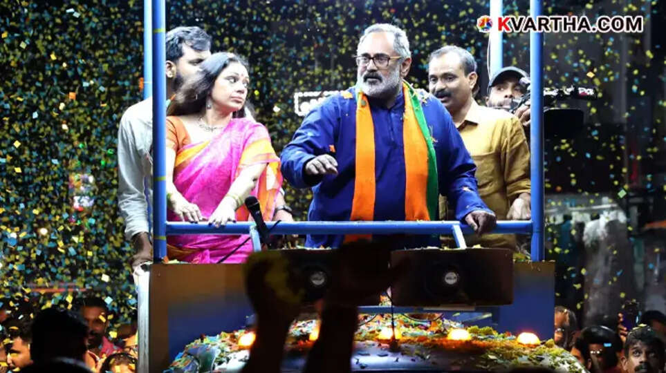 Rajeev Chandrashekhar, BJP Kerala President and owner of Asianet News.