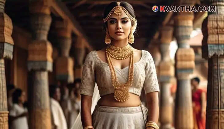 Bride Representing Gold Rate February 14 Kerala