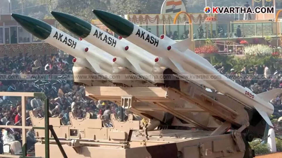 Akash surface-to-air missile system used in Operation Sindoor.