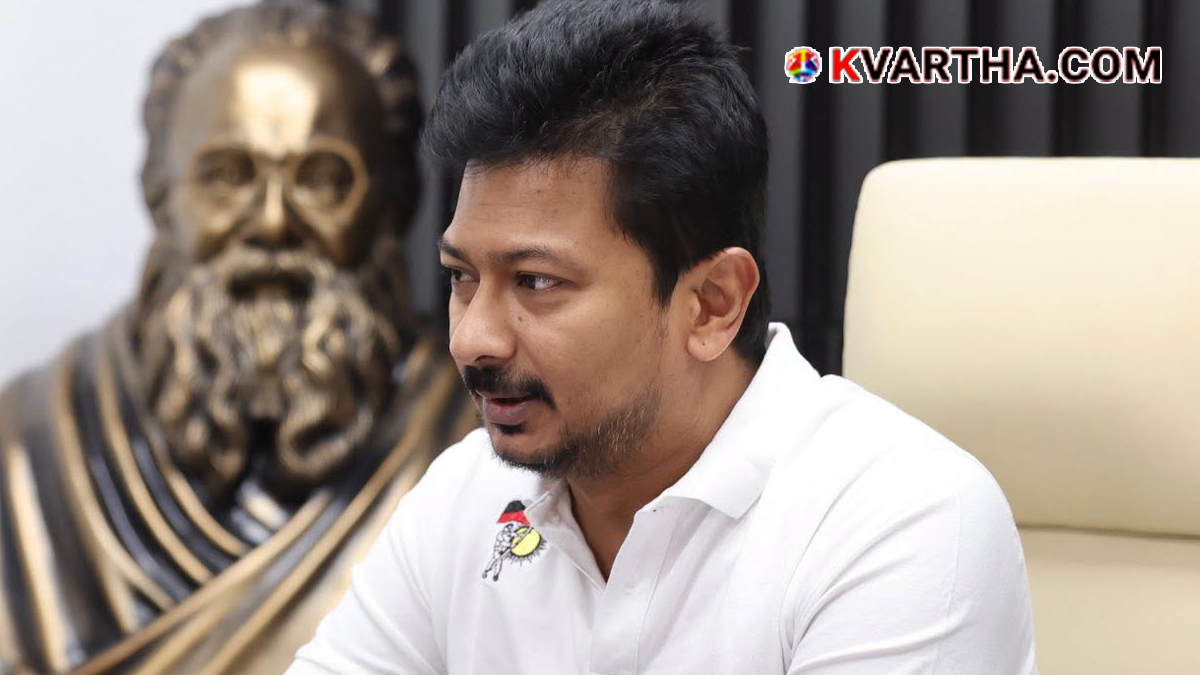  Representational image of Tamil Nadu opposition leader Udhayanidhi Stalin