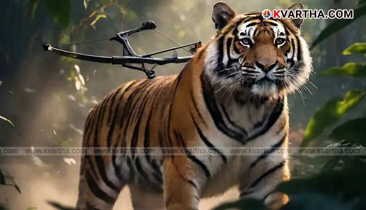 Drone searching for the tiger in Vandiperiyar
