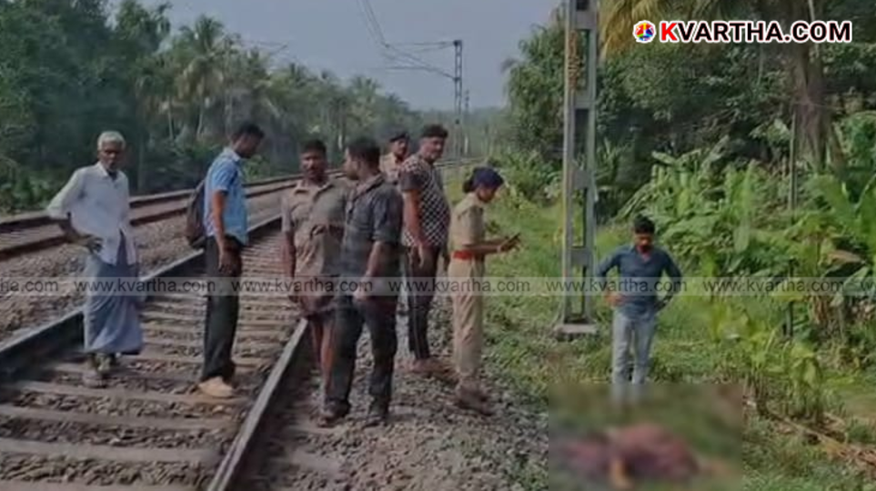  Image of a railway track where an accident occurred.