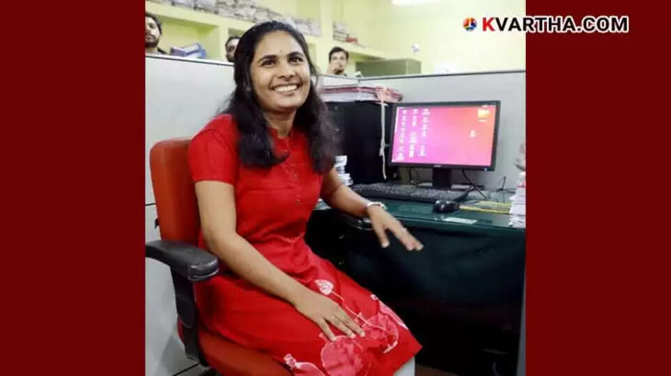 Sruthi joining the Revenue Department