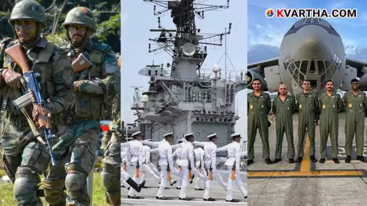 Indian Tri-Service Military Exercise Trishul.