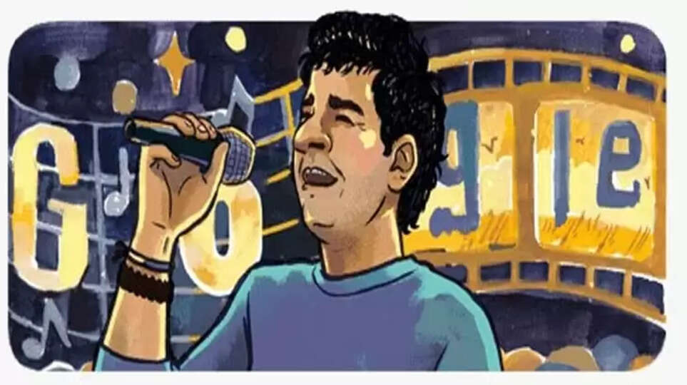 Google doodle pays tribute to Bollywood&rsquo;s iconic singer KK, Krishnakumar Kunnath on his birthday
