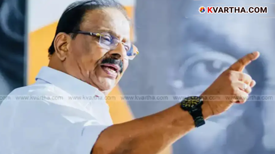 K Sudhakaran MP Kerala Congress leader