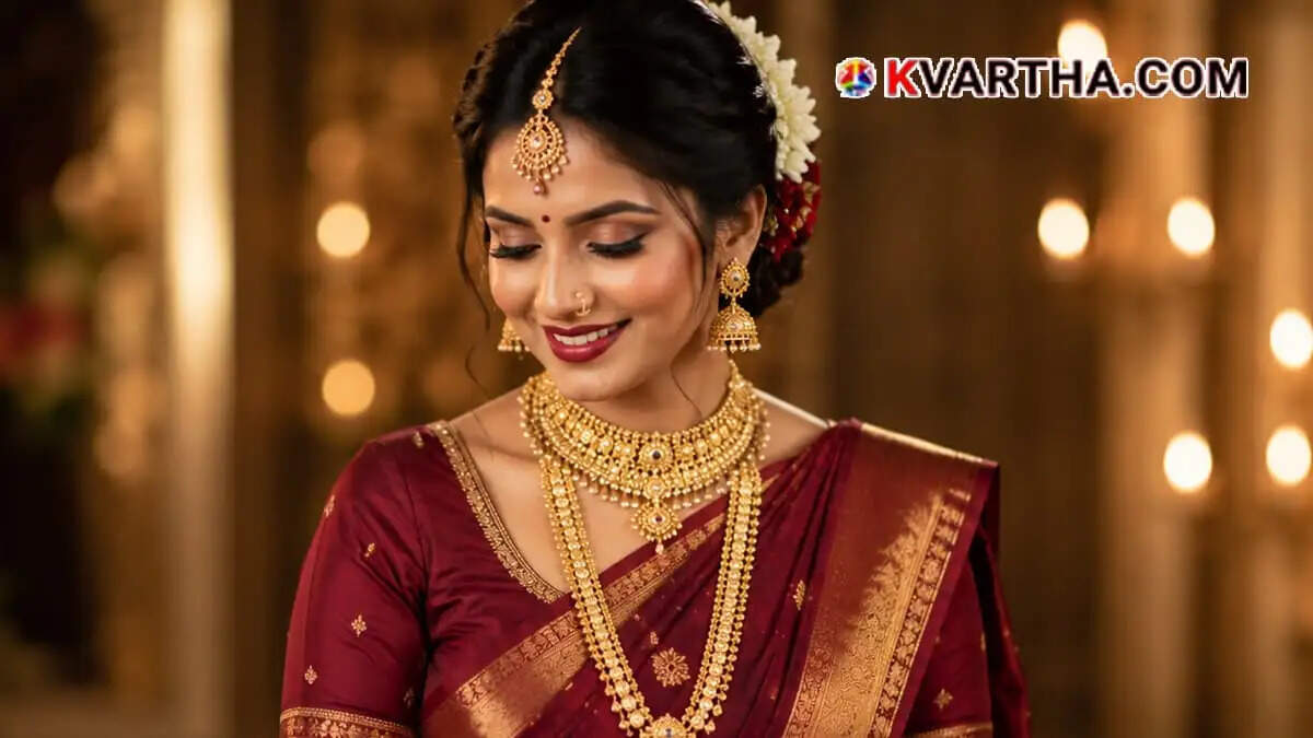 Bride Representing Kerala Gold Price August 10 