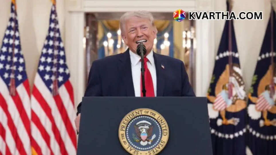 US President Trump speaking about Middle East crisis 