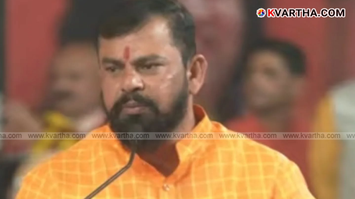 Telangana BJP MLA T Raja Singh