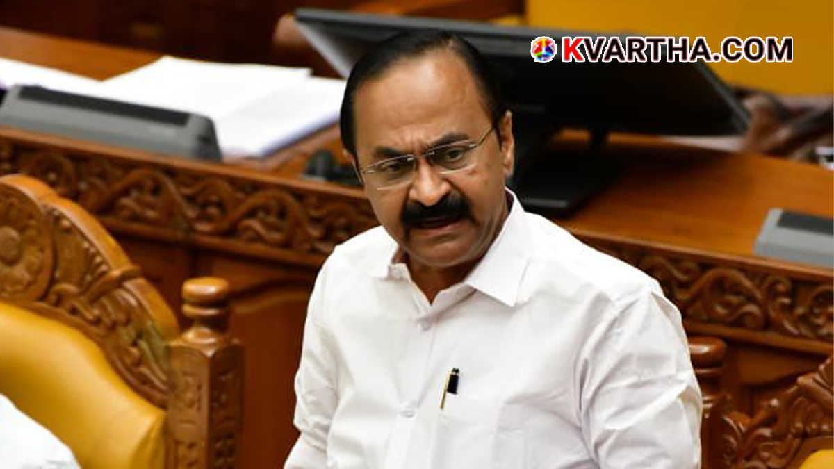 Conceptual image of Chief Minister V.D. Satheesan speaking about the White Paper on Kerala's economy.