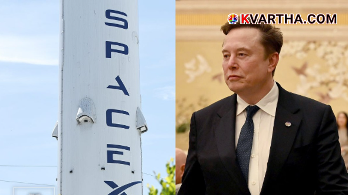 Elon Musk at the SpaceX IPO listing event on Nasdaq.