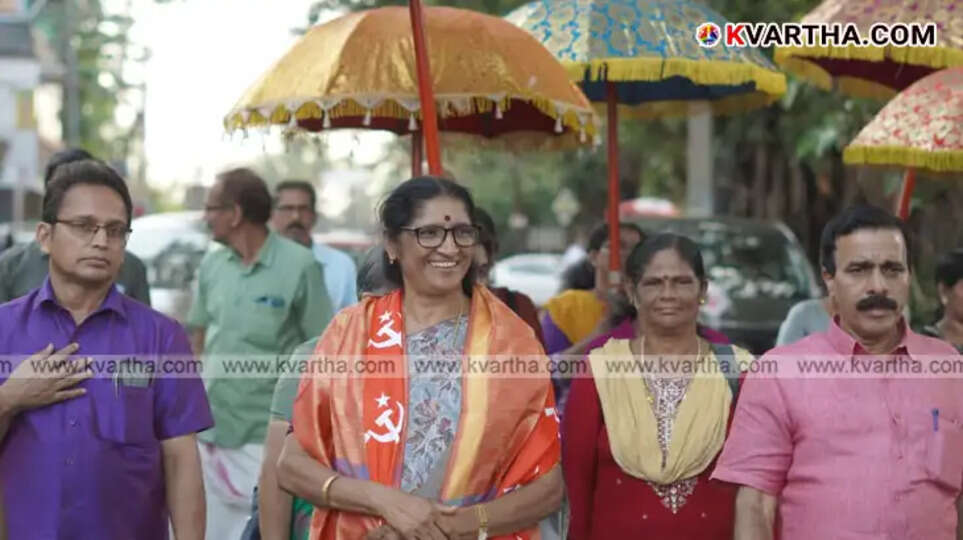 Footage and key leaders from the assembly election campaign in Kannur.